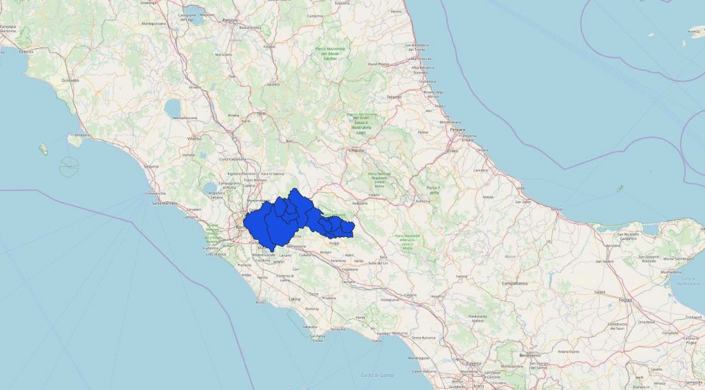 CONTRATTO FIUME ANIENEmappa