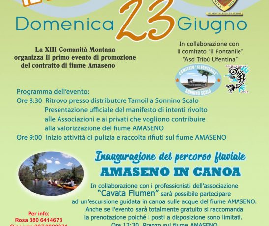 invito manifestazione 23 giugno