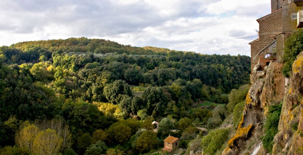 Vallata sotto Blera Viterbo - Foto di CorinaDanielaObertas da Adobe Stock