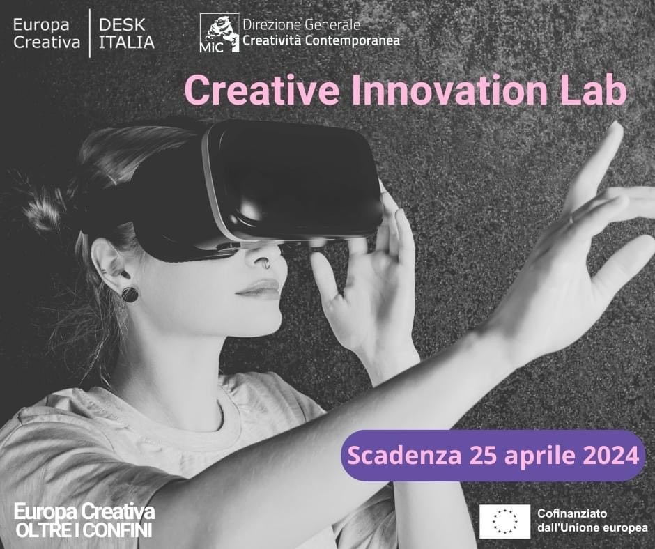 Innovation Lab: uno dei bandi più visionari di Europa creativa