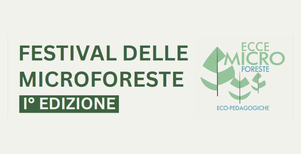 Locandina primo festival delle Microforeste