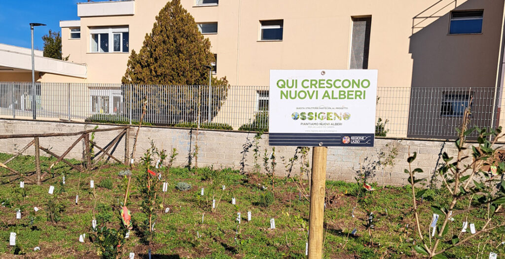 Inaugurazione la Microforesta del XV Municipio di Roma Capitale